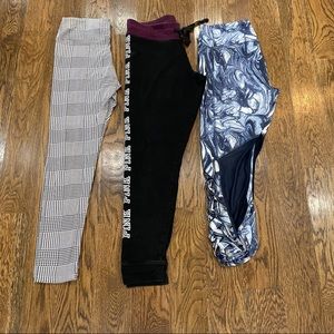 Victoria’s Secret PINK assorted leggings